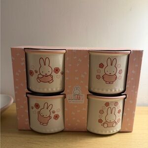 Miffy Ceramic Ramekin Set 🐰💗